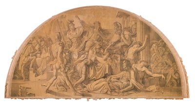 Der Untergang Trojas von Peter von Cornelius
