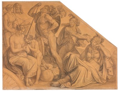 Der rasende Diomedes von Peter von Cornelius