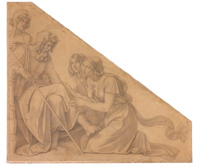 Eos und Tithonos vor Zeus von Peter von Cornelius