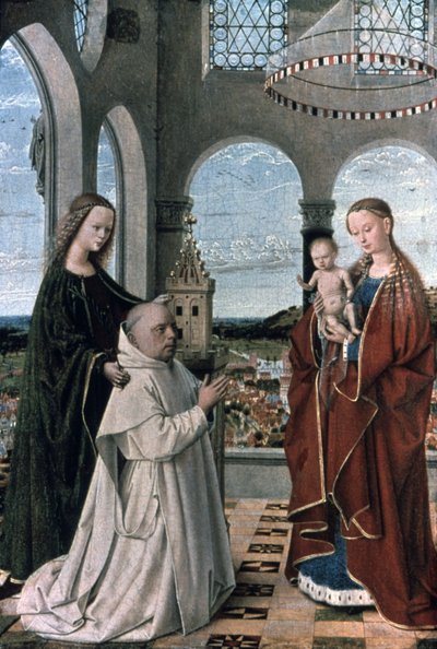 Madonna mit Kind, 15. Jahrhundert von Petrus Christus