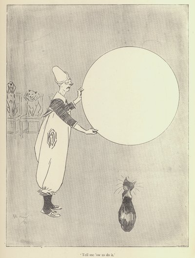 Karikatur von Phil May, aus den 1890er Jahren von Phil May