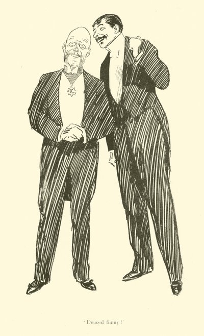Karikatur von Phil May aus den 1890er Jahren von Phil May
