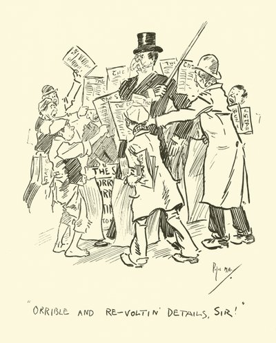 Illustration für Phil Mays Gutter-Snipes von Phil May