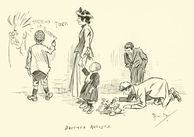 Illustration für Phil Mays Gutter-Snipes von Phil May