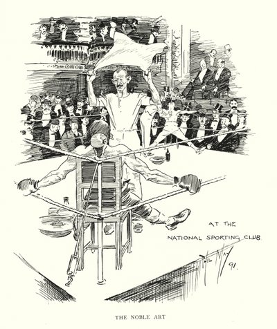 Die edle Kunst (Lithografie) von Phil May
