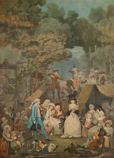 La Noce Au Chateau, Hochzeit im Schloss von Philibert Louis Debucourt