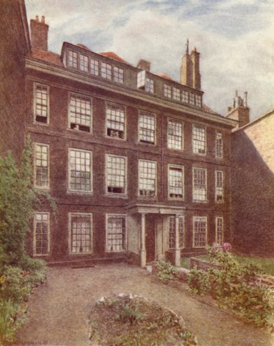Nr. 10 Nevills Court, Fetter Lane, 1891 von Philip Norman