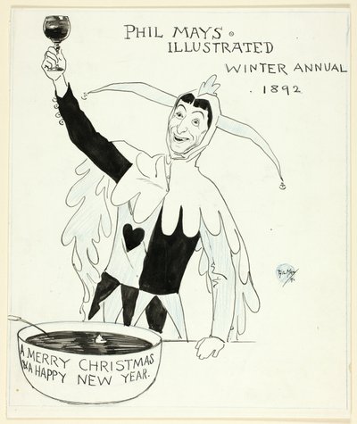 Studie für das Cover von Philip William May