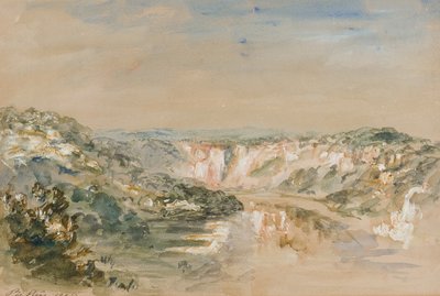 Die Biegung des Flusses, in der Nähe von Chepstow, Monmouthshire, 1905 von Philip Wilson Steer