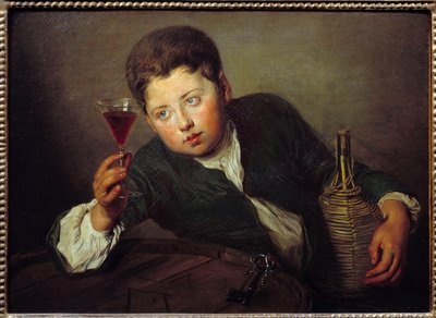 Der junge Verkoster von Philippe Mercier