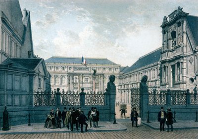 Palais des Beaux-Arts, Paris von Philippe and Ciceri Eugene (1813 1890) Benoist