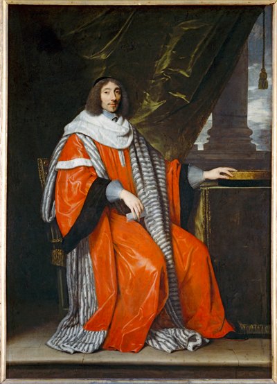 Jean-Antoine de Mesme, Präsident im Parlament von Paris von Philippe de Champaigne