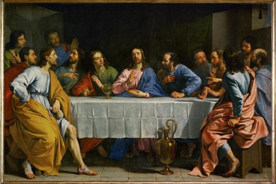 La cène - das letzte Abendmahl von Philippe de Champaigne