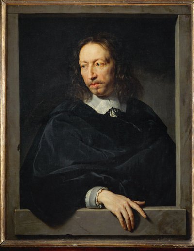 Männliches Porträt von Philippe de Champaigne