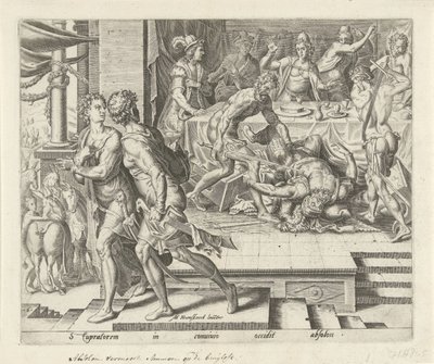 Absaloms Rache von Philips Galle