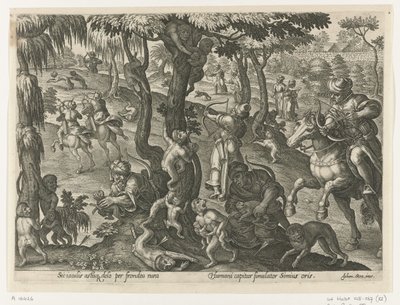 Affenjagd von Philips Galle