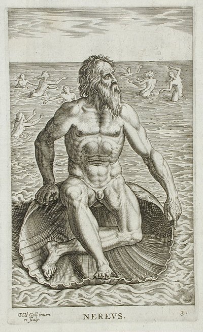 Nereus von Philips Galle