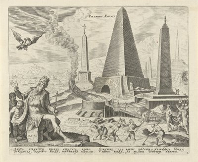 Pyramiden von Ägypten von Philips Galle