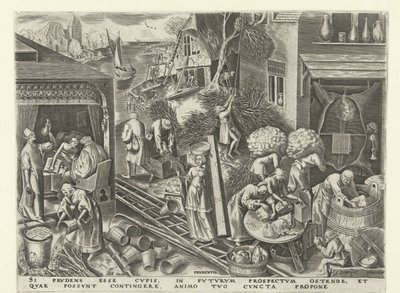 Vorsicht (Die sieben Tugenden) von Philips Galle