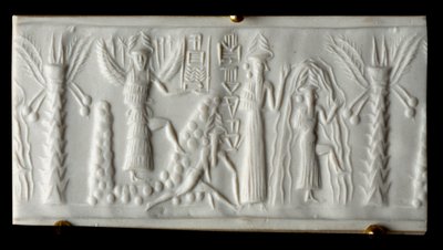 Phönizische Zivilisation: Wassergott, genannt Siegel von 