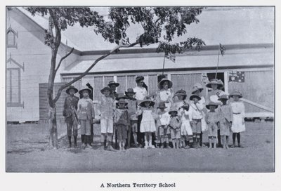 Eine Schule im Northern Territory von Photographer Australian