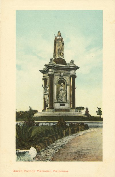 Queen Victoria Memorial, Melbourne, Victoria, Australien von Photographer Australian