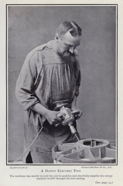 Ein praktisches elektrisches Werkzeug von Photographer German