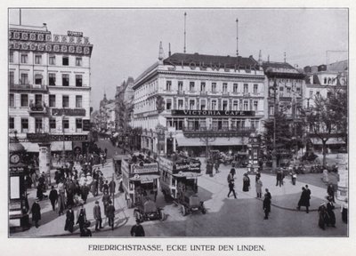Berlin: Friedrichstraße, Ecke Unter den Linden von Photographer German