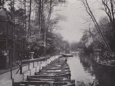 Im Tiergarten, Bootstation am Neuen See von Photographer German