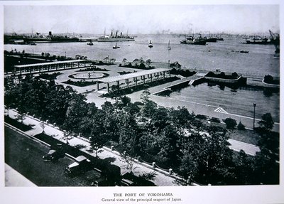 Der Hafen von Yokohama von Photographer Japanese