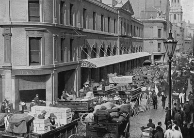 Billingsgate Market, City of London, ca. 1900 1911 von Pictorial Agency