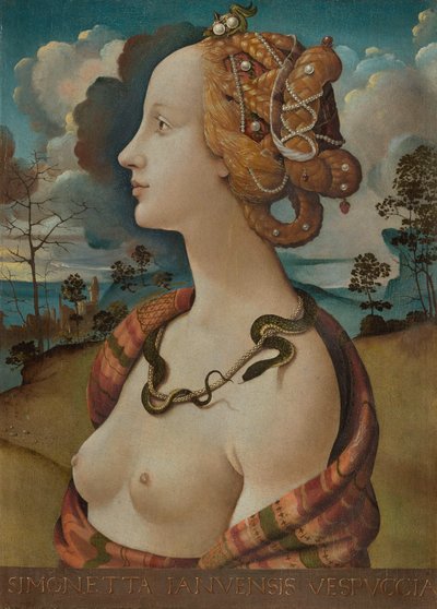 Porträt der Simonetta Vespucci von Piero di Cosimo