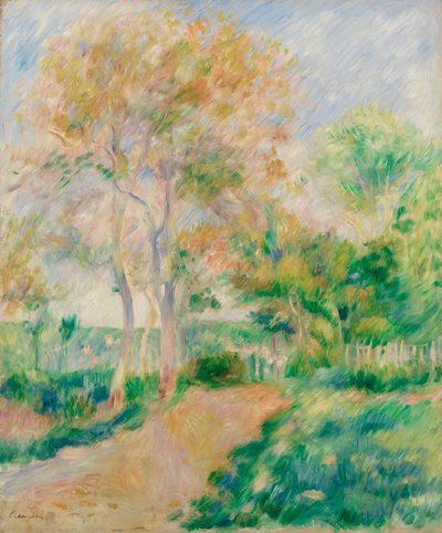 Herbstlandschaft von Pierre-Auguste Renoir