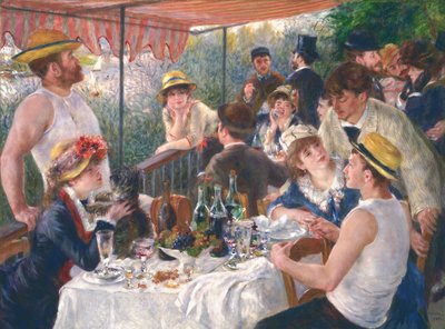 Das Frühstück der Ruderer von Pierre-Auguste Renoir