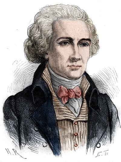 Porträt von Jean Etienne Marie Portalis. Französischer Jurist und Politiker (1746-1807) nach einem Gemälde von Pierre Gautherot von Pierre (after) Gautherot