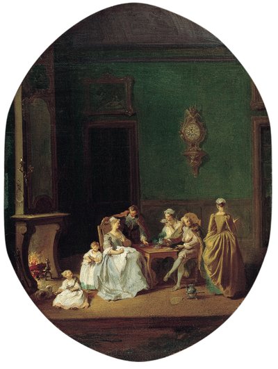 Winter aus der Serie Die vier Jahreszeiten von Pierre Antoine Quillard