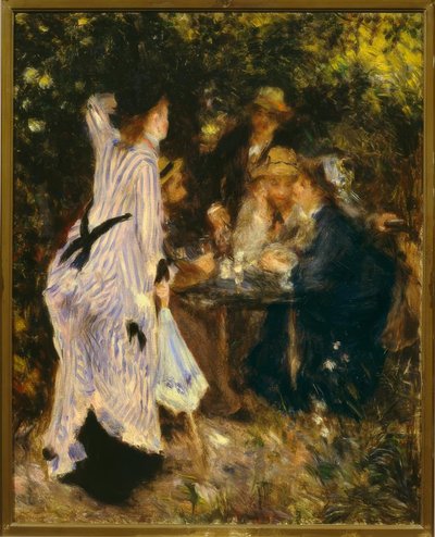 Im Garten (Unter der Laube, Moulin de la Galette) von Pierre Auguste Renoir