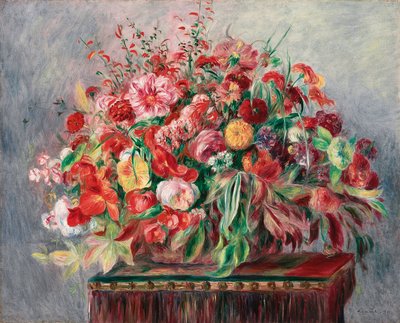 Blumenkorb, 1890 von Pierre Auguste Renoir