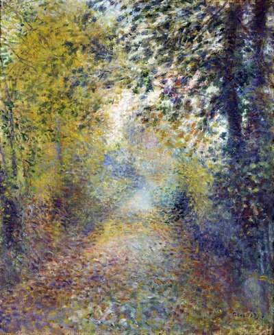 Im Wald von Pierre Auguste Renoir