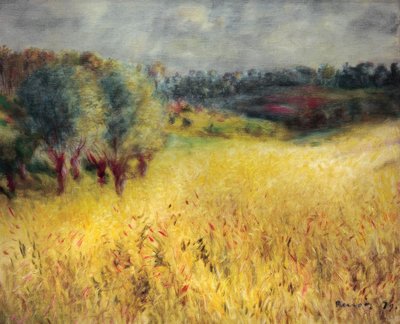 Das Kornfeld von Pierre Auguste Renoir