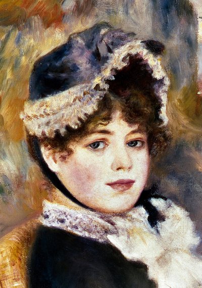 Detail von „Am Strand“ von Pierre Auguste Renoir