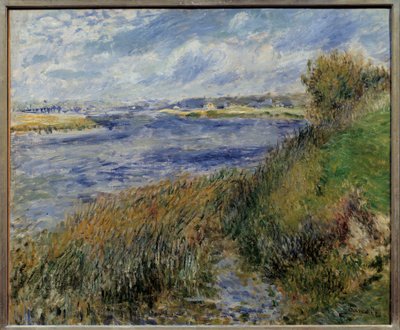 Die Seine bei Champrosay von Pierre Auguste Renoir