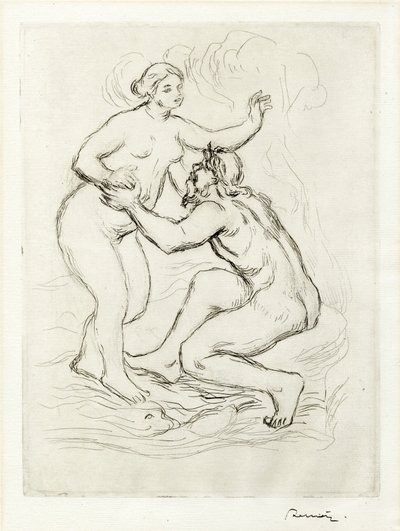 Der Fluss Scamander von Pierre-Auguste Renoir