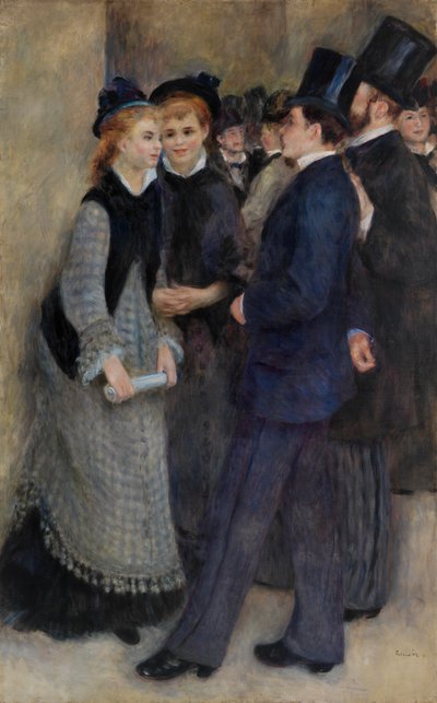 Verlassen des Konservatoriums von Pierre Auguste Renoir