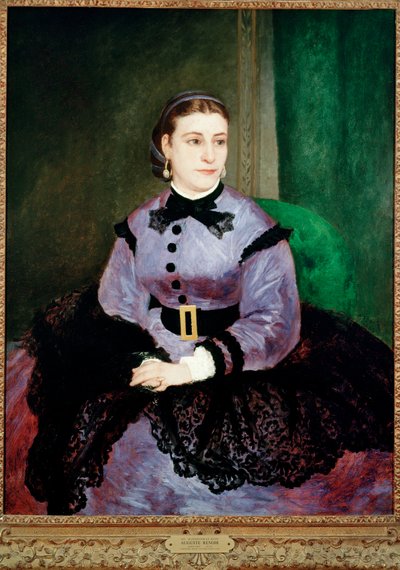 Mademoiselle Sicot von Pierre Auguste Renoir