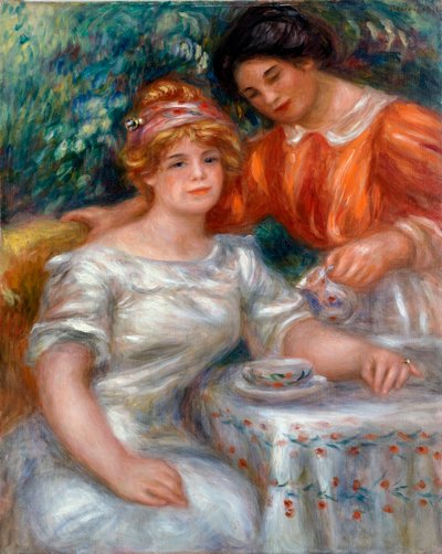 Teestunde von Pierre-Auguste Renoir