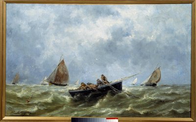 Seefischer von Pierre Emile Berthelemy