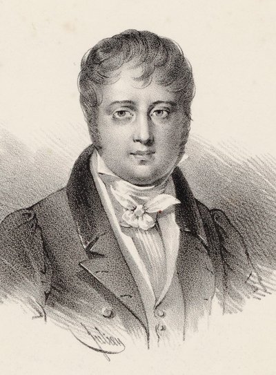 Porträt des Komponisten Nicolò Isouard, 1775-1818 von Pierre François Ducarme