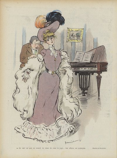 Illustration für Le Rire von Pierre Georges Jeanniot