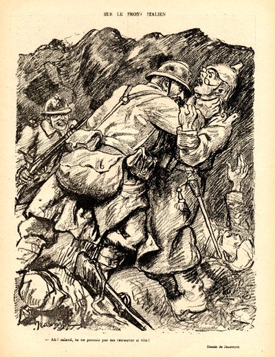Illustration für das Magazin "Le Rire Rouge" von Pierre Georges Jeanniot